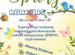 Konkurs dla uczniów klas I-III