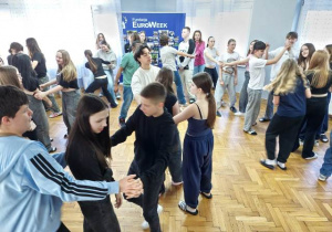 Uczniowie podczas warsztatów