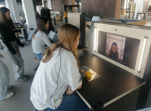 Klasa VI A z wizytą w Mediatece