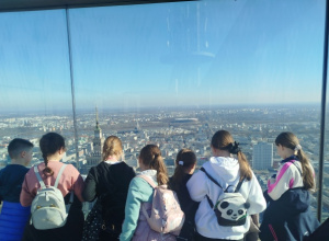 Wycieczka klas III do Warszawy