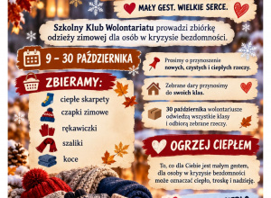 Akcja "Ogrzej Ciepłem"- Podaruj Dobro